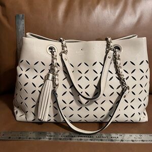 Kate Spade New York Perforated Leather Tote Bag